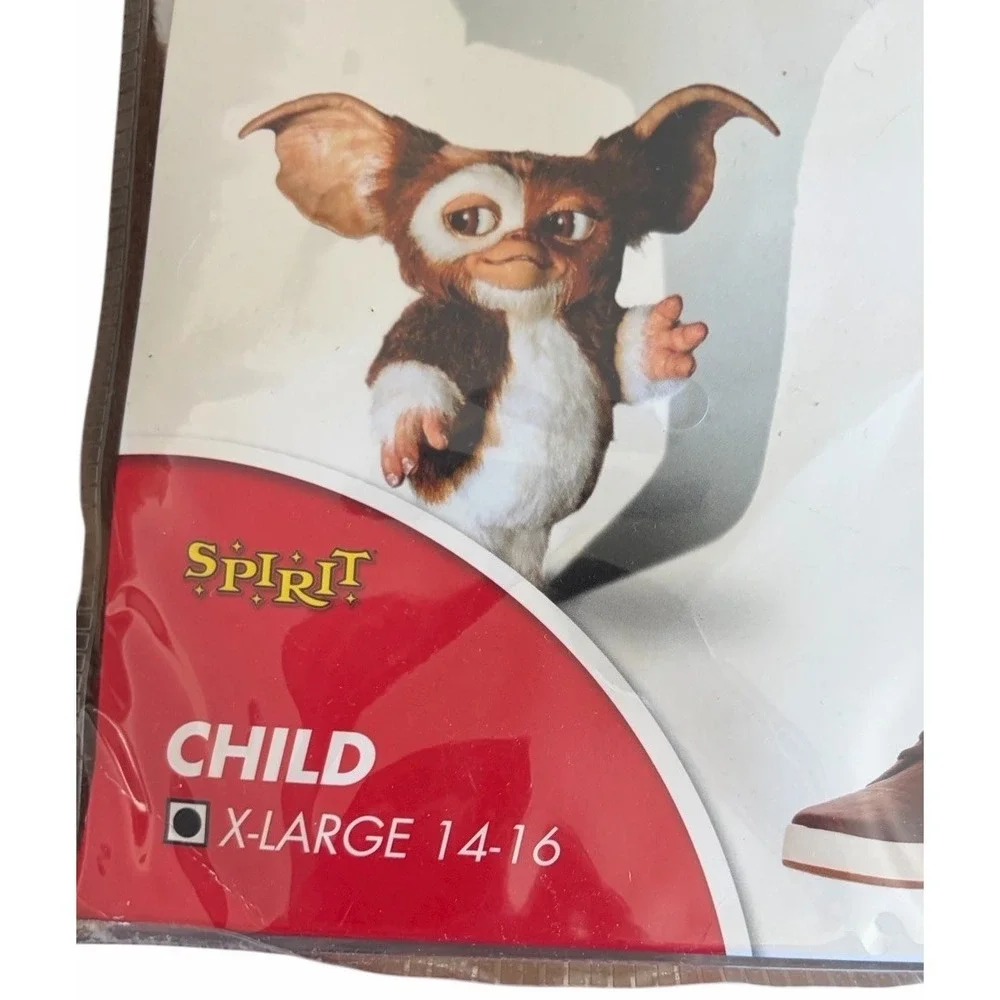 Gizmo Gremlin Spirit Halloween Costume Size XL 14-16 Childrens Kids New $60 MSRP